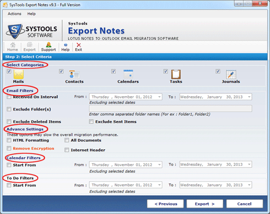 Lotus Notes Converter Tool 9.4